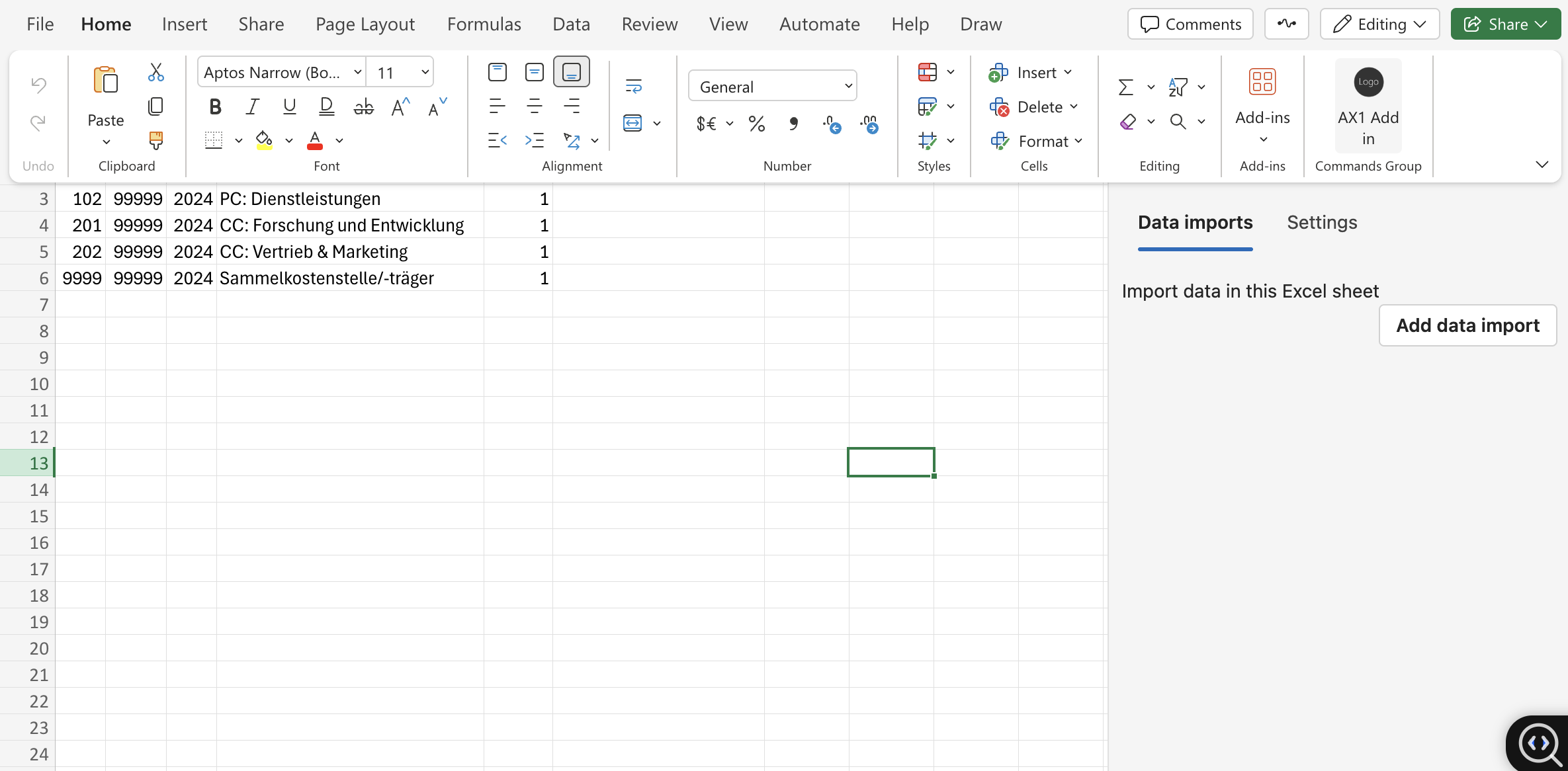 Data Imports